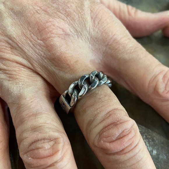 - HD Chain Mens Ring for Father’s Day - Picture 4 of 5